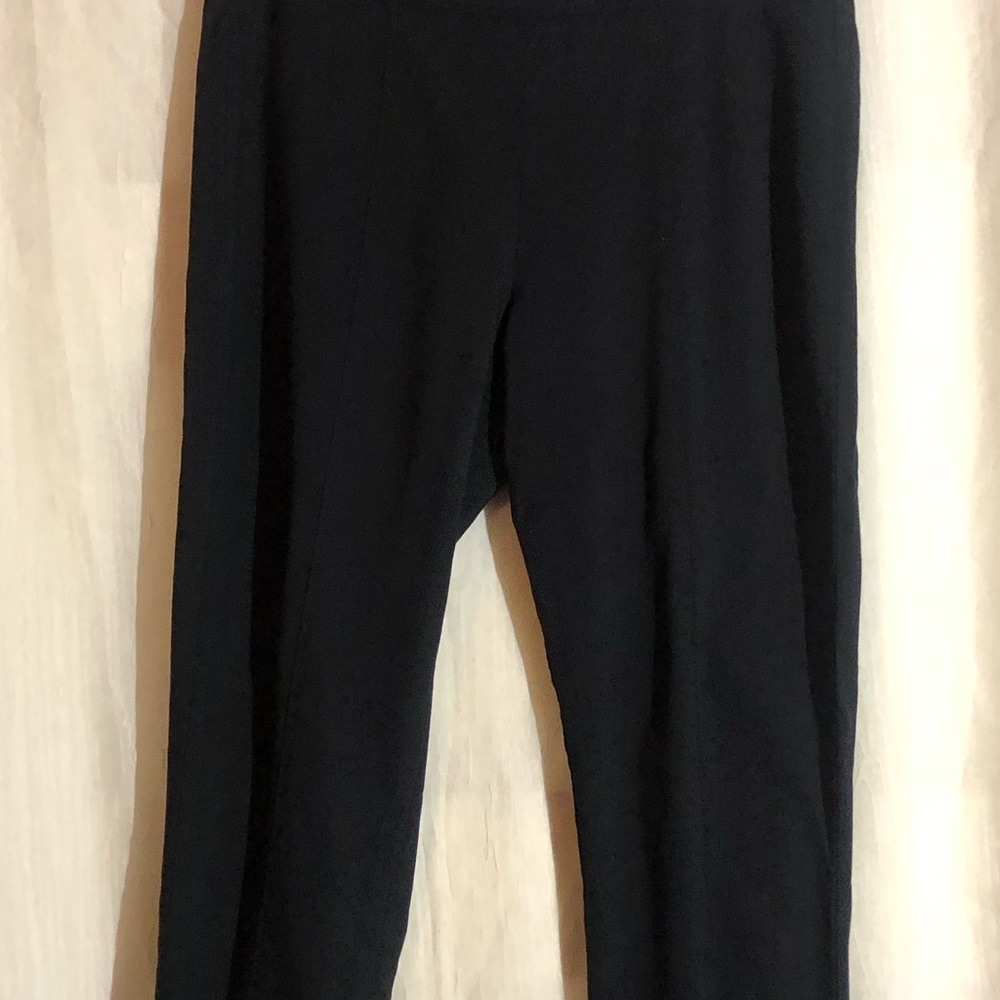 Black Pull Up Trousers, skinny, size 10 Stretch